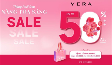 [VERA] THÁNG PHÁI ĐẸP – NÀNG TỎA SÁNG CÙNG NGÀN DEAL NGON